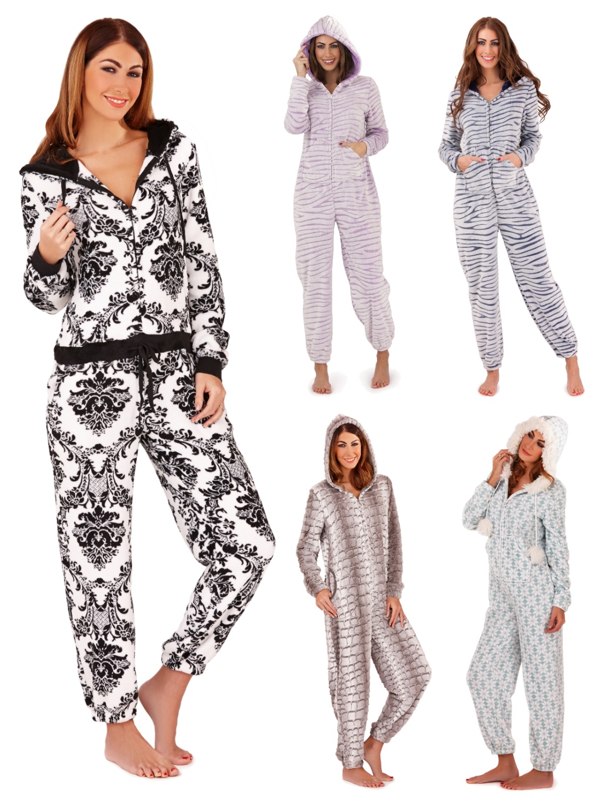cotton all in one pyjamas